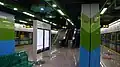 Line 12 platform of Gudai Road