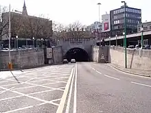 Image 34Queensway Tunnel, Liverpool under the River Mersey to Birkenhead, Wirral peninsula (from North West England)