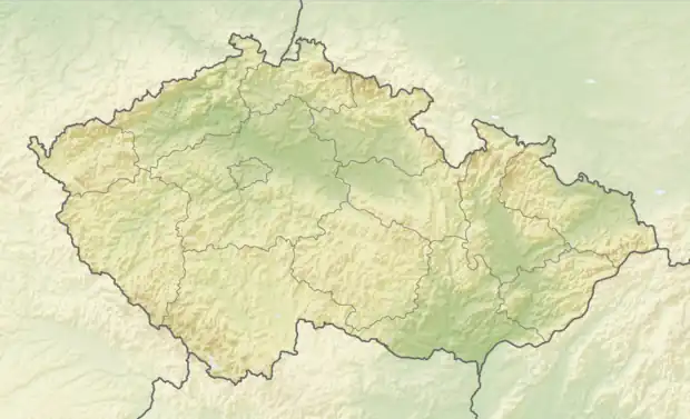 Kladruby nad Labem is located in Czech Republic