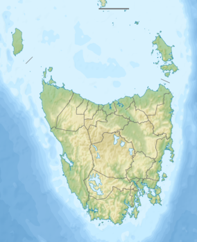 Hibbs Pyramid is located in Tasmania