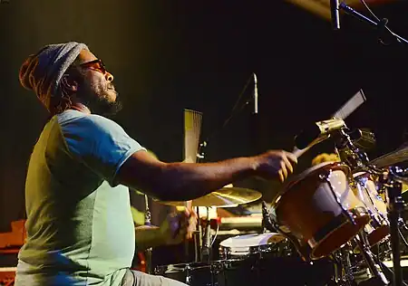 Robert "Sput" Searight of Snarky Puppy playing at musig-im-pflegidach - crop1.jpg