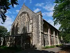 Southwest View of the Church.