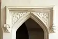 Vestry door hood