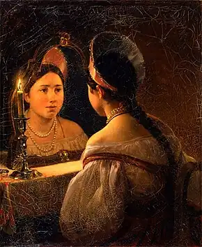 Fortuneteller Svetlana, 1836, Nizhny Novgorod State Art Museum