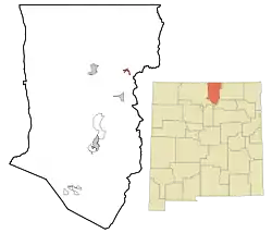 Location of Red River, New Mexico