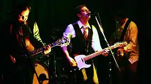 The Bye Bye Blackbirds performing at The Starry Plough, Berkeley, CA, on September 21, 2013. L-R: Lenny Gill, Bradley Skaught, Aaron Rubin.