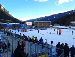Tour de Ski 2013 at Lago di Tesero Cross Country Stadium, Val di Fiemme, Italy.