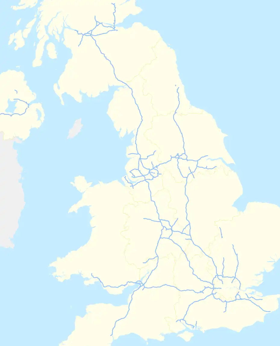 Almondsbury Interchange is located in UK motorways