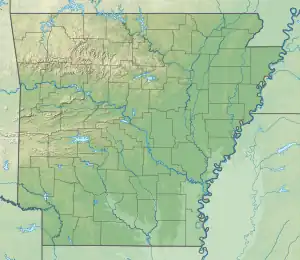 Warm Fork Spring River is located in Arkansas