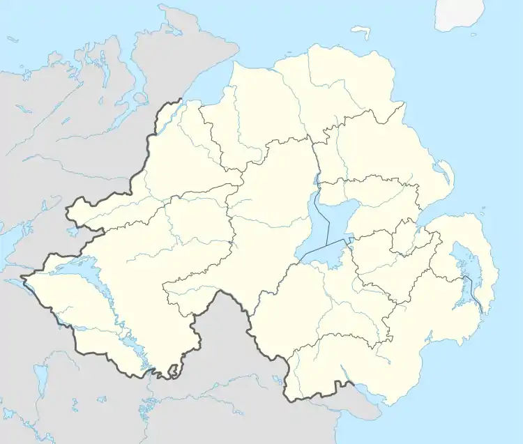 2011–12 IFA Premiership is located in Northern Ireland