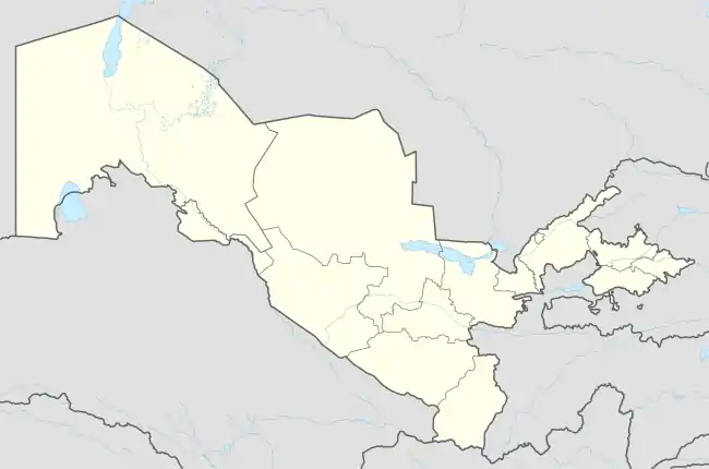 Baxt is located in Uzbekistan