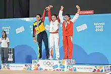 53 kg victory ceremony