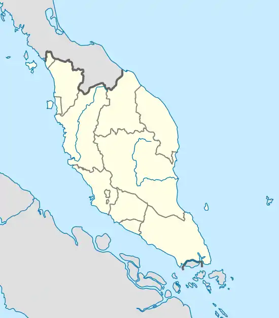 Bangsar is located in Peninsular Malaysia