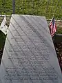 William Ellery's grave inscription