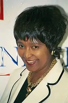 Image 4Picture of Winnie Mandela, the South African anti-apartheid activist and politician, and ex-wife of Nelson MandelaCredit: Kingkongphoto & www.celebrity-photos.com