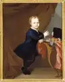 Portrait of Brahe as a child.